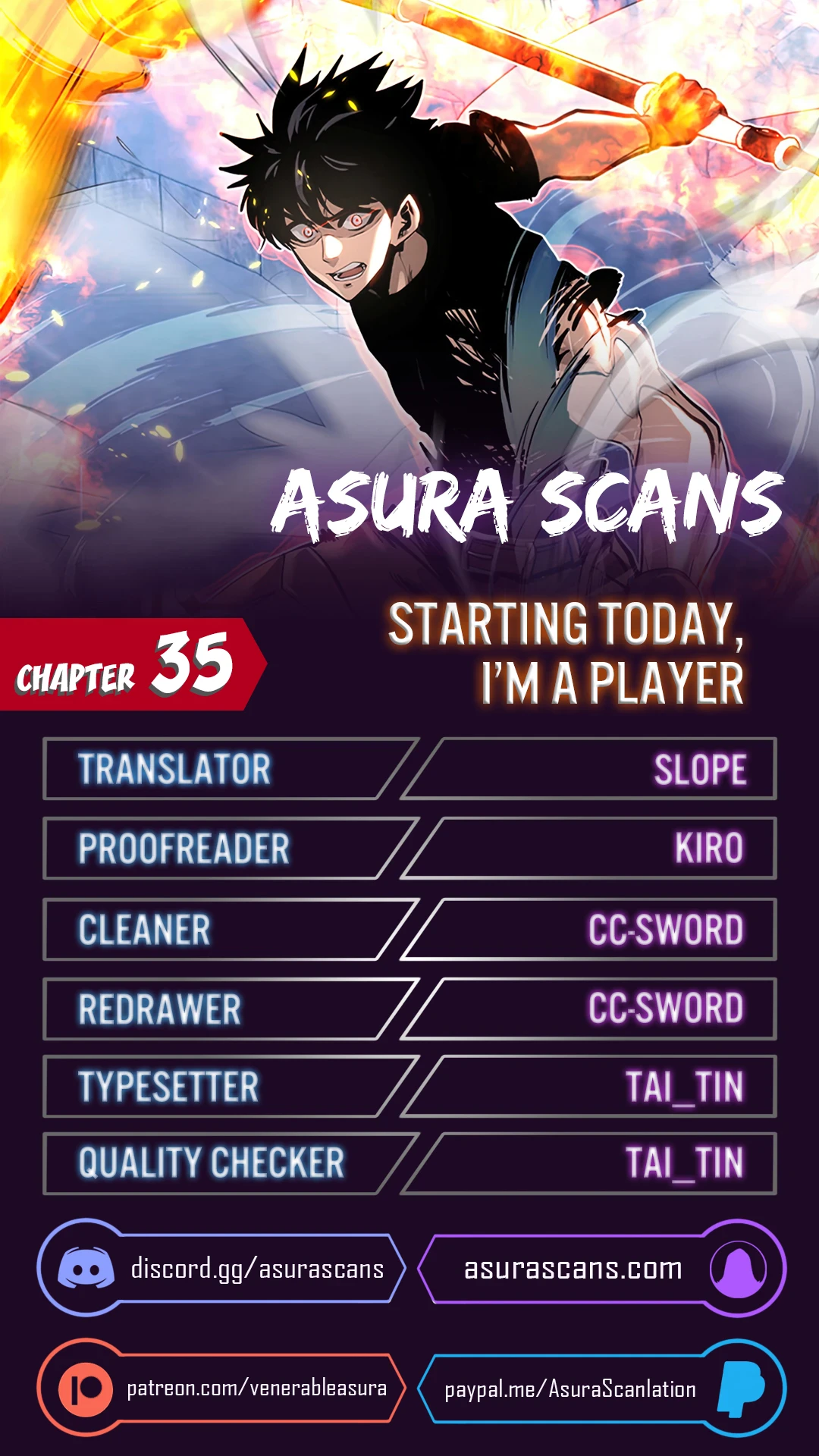 Starting Today, I’m a Player Chapter 35 - Page 1
