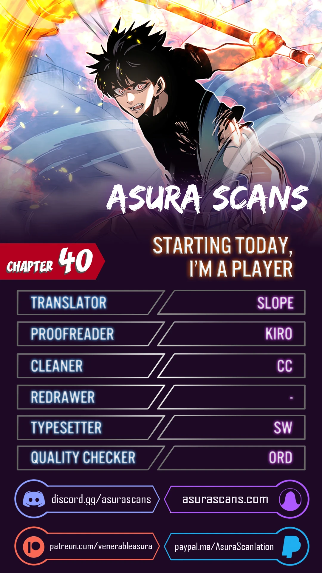 Starting Today, I’m a Player Chapter 40 - Page 1
