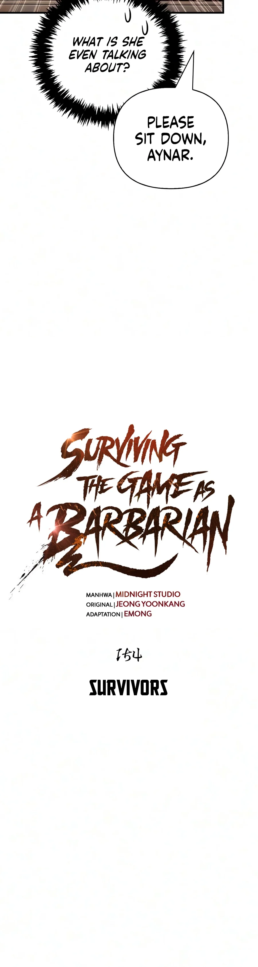 Surviving The Game as a Barbarian Chapter 154 - Page 2
