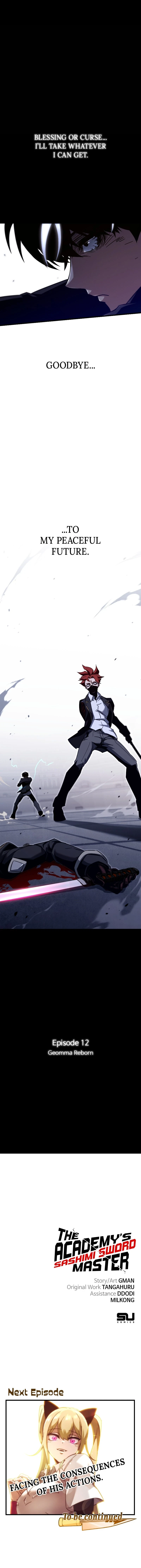 The Academy’s Sashimi Sword Master Chapter 12 - Page 19