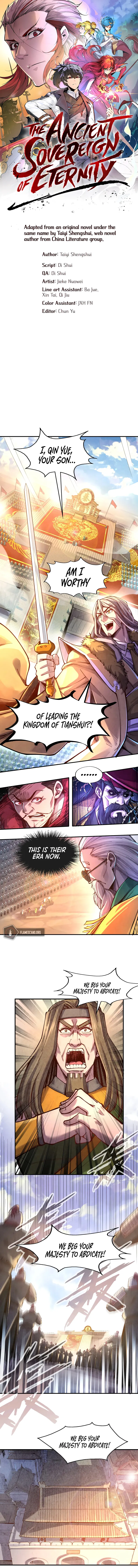 The Ancient Sovereign of Eternity Chapter 109 - Page 1