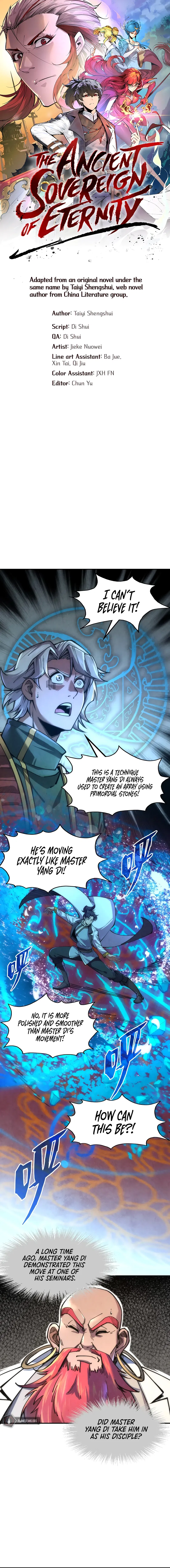 The Ancient Sovereign of Eternity Chapter 112 - Page 1