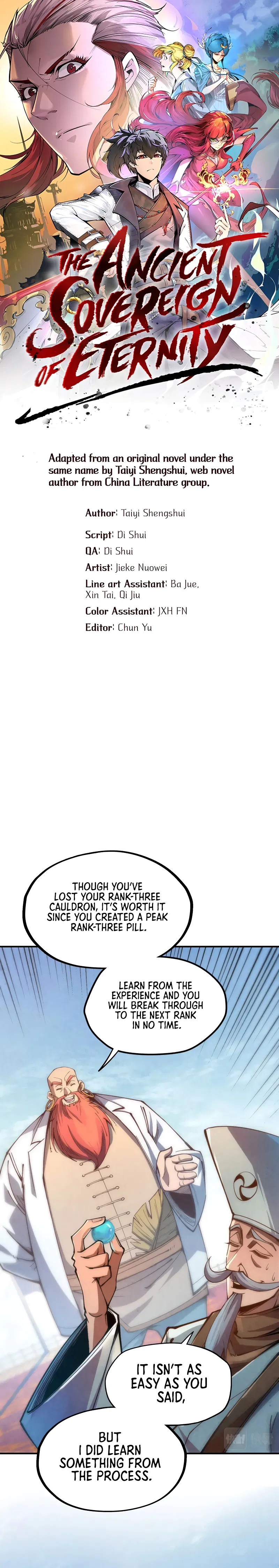 The Ancient Sovereign of Eternity Chapter 113 - Page 1
