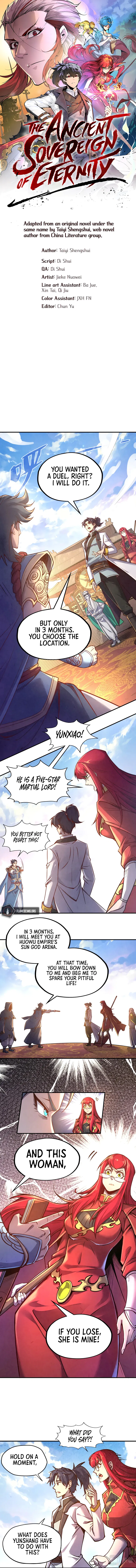 The Ancient Sovereign of Eternity Chapter 117 - Page 1