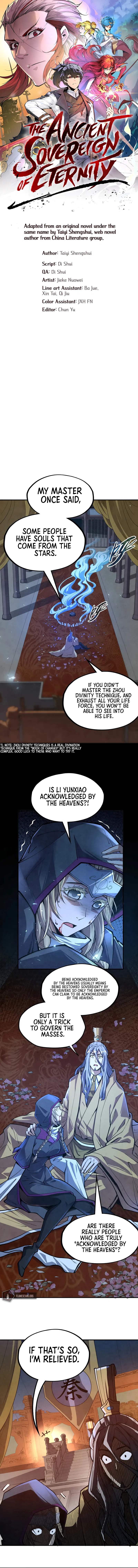 The Ancient Sovereign of Eternity Chapter 119 - Page 1
