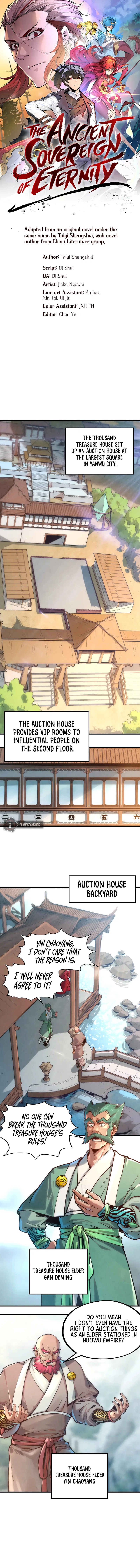 The Ancient Sovereign of Eternity Chapter 130 - Page 1