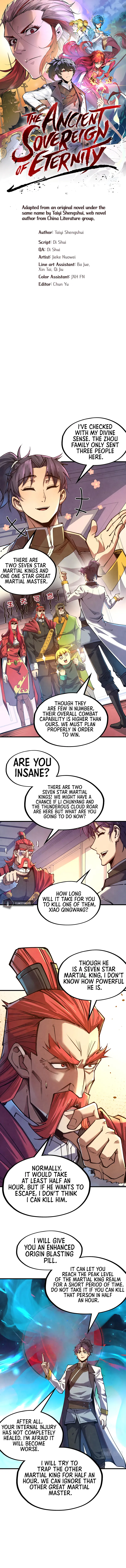 The Ancient Sovereign of Eternity Chapter 134 - Page 1