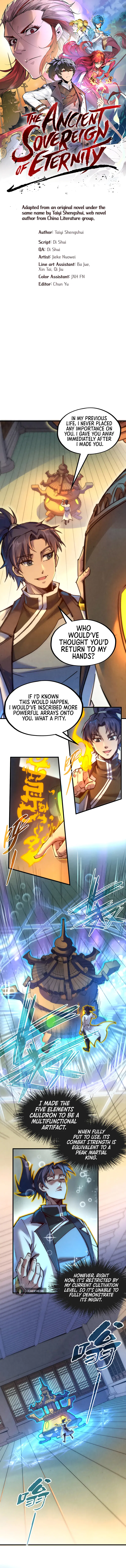 The Ancient Sovereign of Eternity Chapter 139 - Page 1