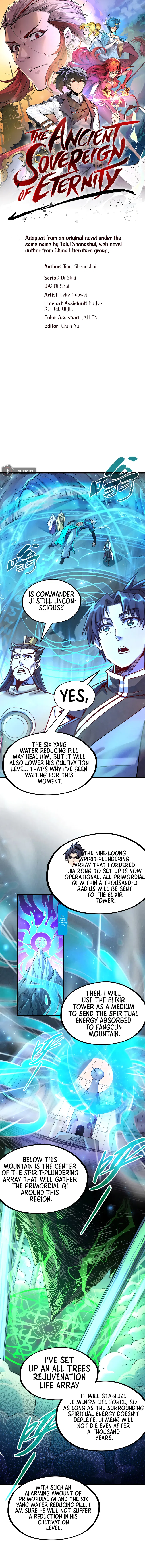 The Ancient Sovereign of Eternity Chapter 141 - Page 1