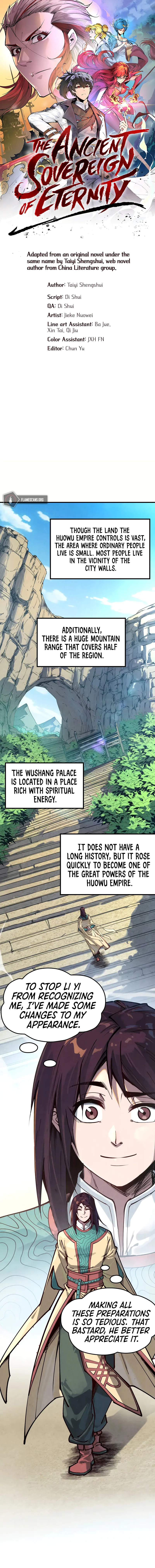 The Ancient Sovereign of Eternity Chapter 155 - Page 1