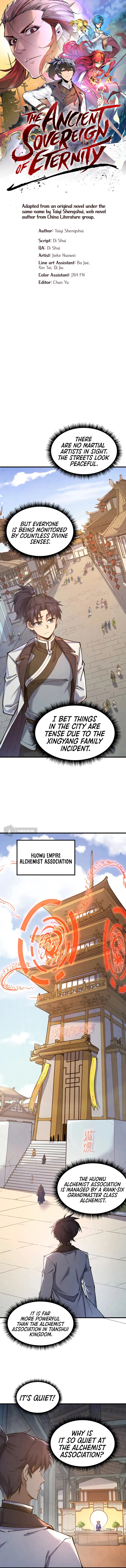 The Ancient Sovereign of Eternity Chapter 165 - Page 1
