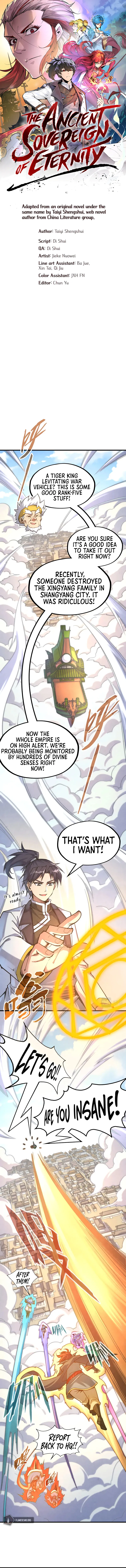 The Ancient Sovereign of Eternity Chapter 169 - Page 1
