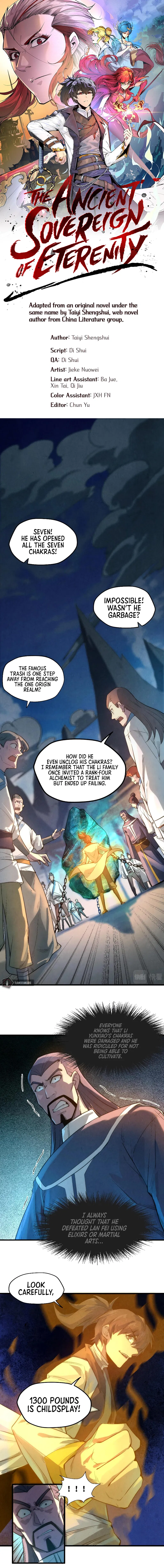 The Ancient Sovereign of Eternity Chapter 17 - Page 1