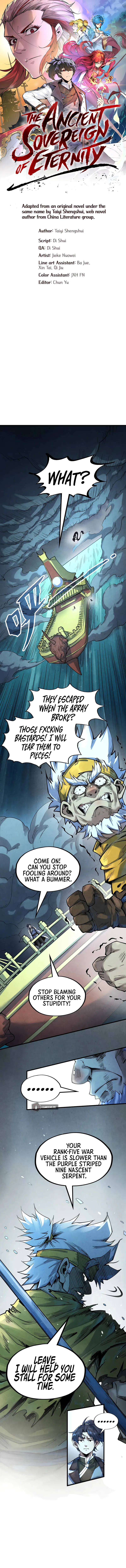 The Ancient Sovereign of Eternity Chapter 174 - Page 1