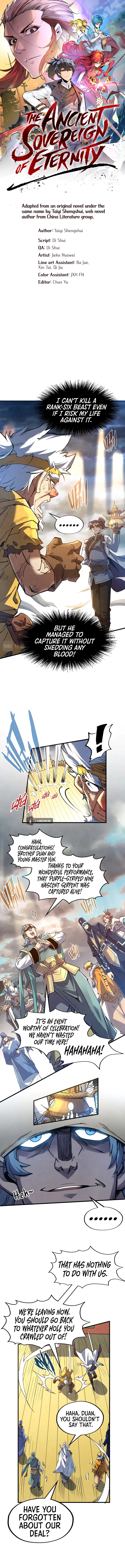 The Ancient Sovereign of Eternity Chapter 175 - Page 1