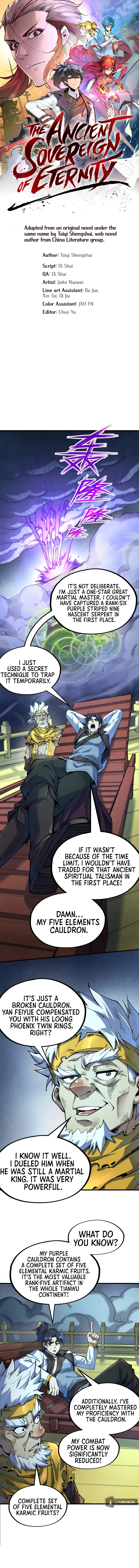 The Ancient Sovereign of Eternity Chapter 176 - Page 1