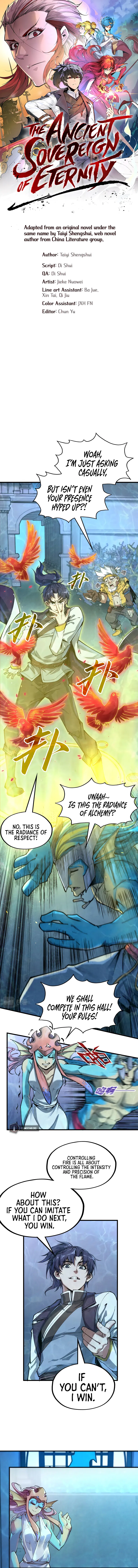 The Ancient Sovereign of Eternity Chapter 181 - Page 1