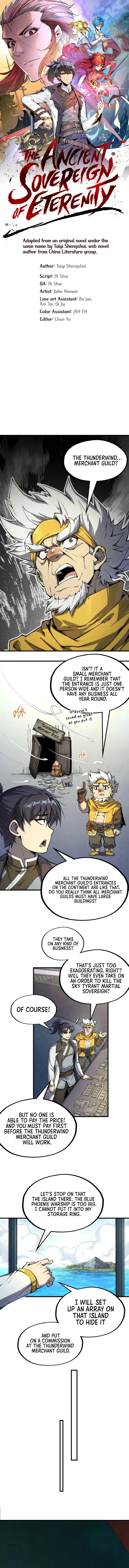 The Ancient Sovereign of Eternity Chapter 198 - Page 1