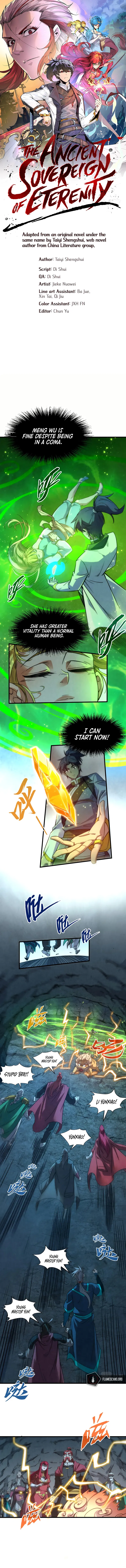 The Ancient Sovereign of Eternity Chapter 201 - Page 1