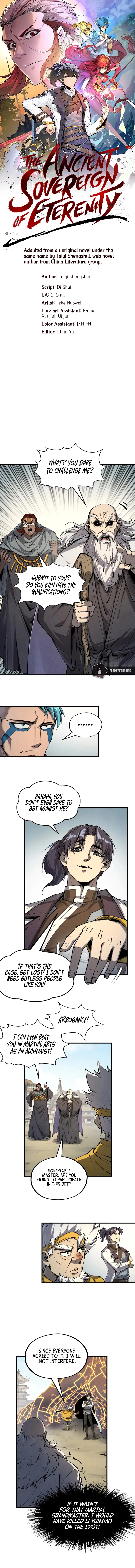 The Ancient Sovereign of Eternity Chapter 208 - Page 1