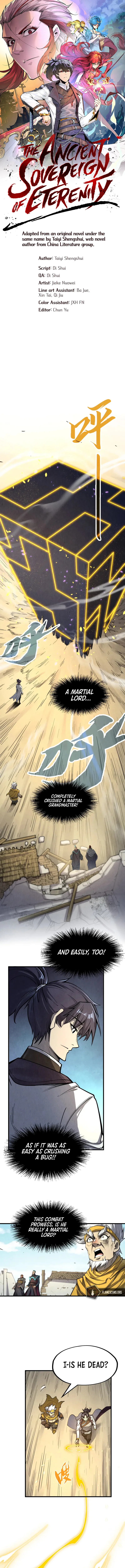 The Ancient Sovereign of Eternity Chapter 210 - Page 1