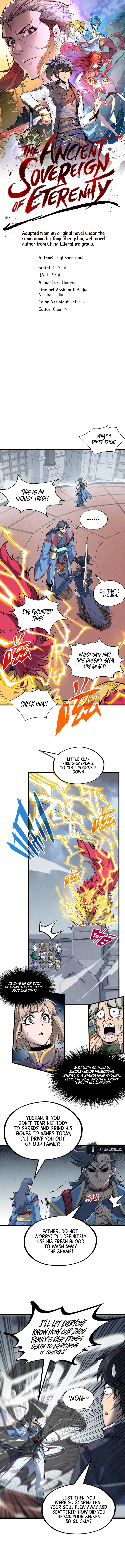 The Ancient Sovereign of Eternity Chapter 222 - Page 1
