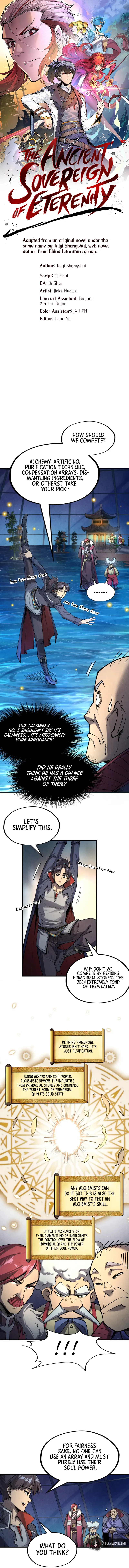 The Ancient Sovereign of Eternity Chapter 229 - Page 1
