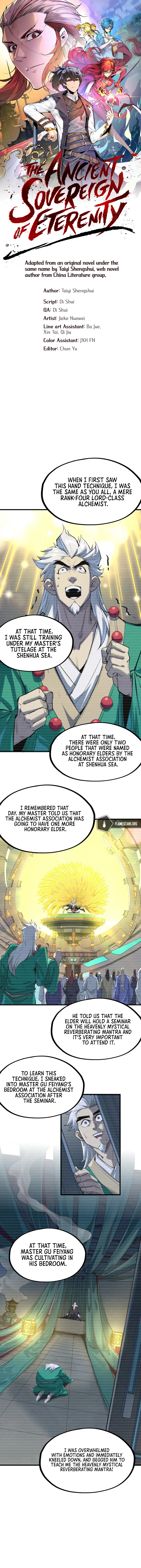 The Ancient Sovereign of Eternity Chapter 230 - Page 1