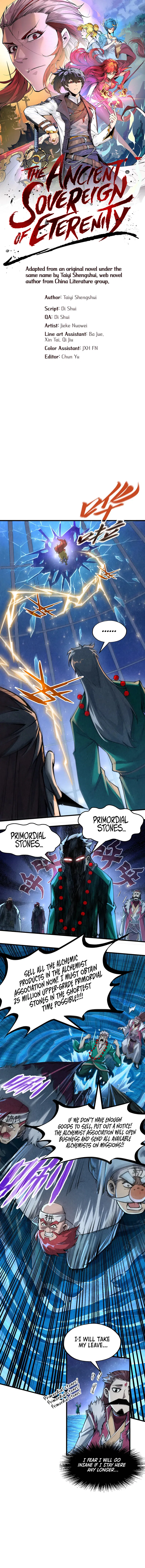 The Ancient Sovereign of Eternity Chapter 232 - Page 1
