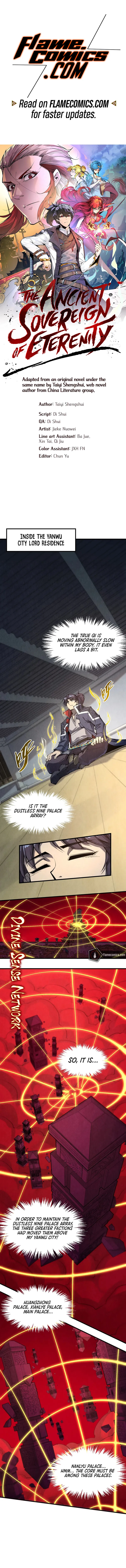 The Ancient Sovereign of Eternity Chapter 247 - Page 1
