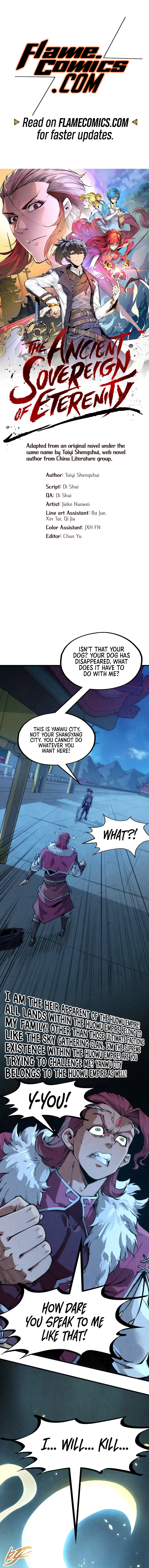 The Ancient Sovereign of Eternity Chapter 248 - Page 1