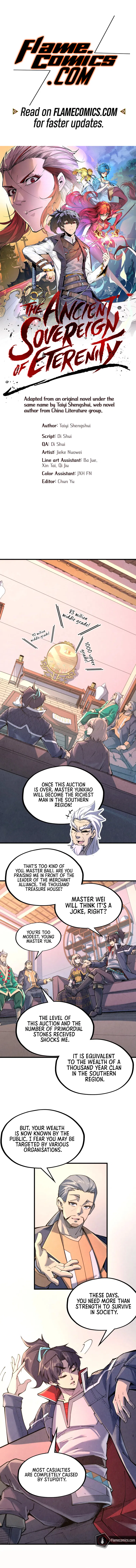 The Ancient Sovereign of Eternity Chapter 249 - Page 1