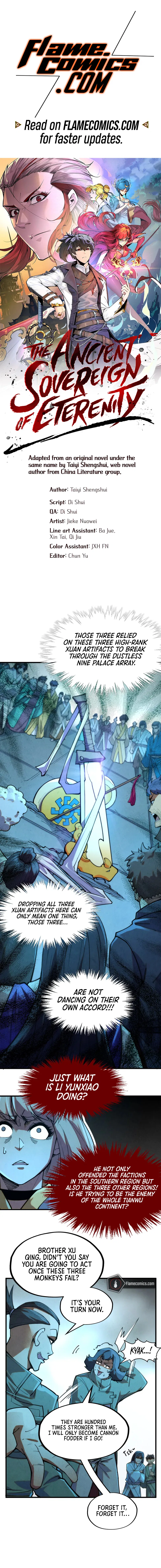 The Ancient Sovereign of Eternity Chapter 252 - Page 1