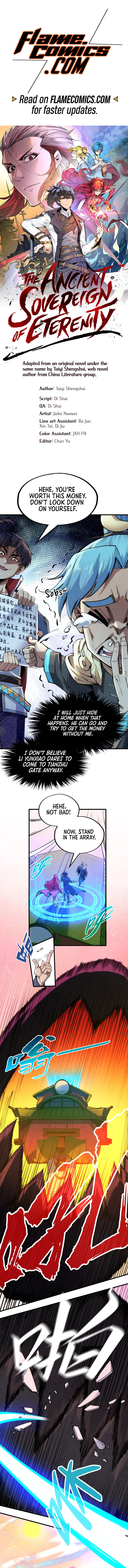 The Ancient Sovereign of Eternity Chapter 256 - Page 1