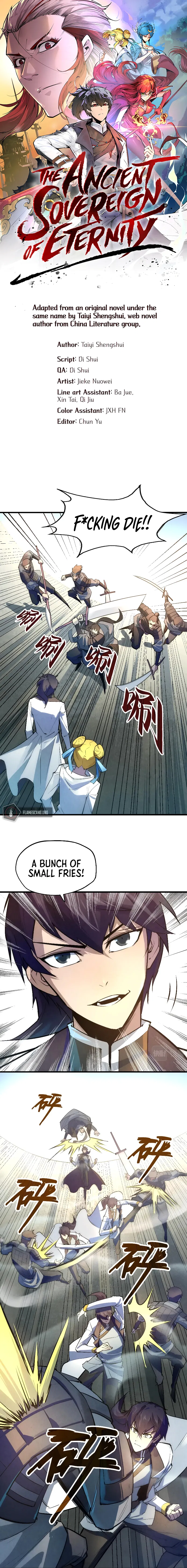 The Ancient Sovereign of Eternity Chapter 27 - Page 1
