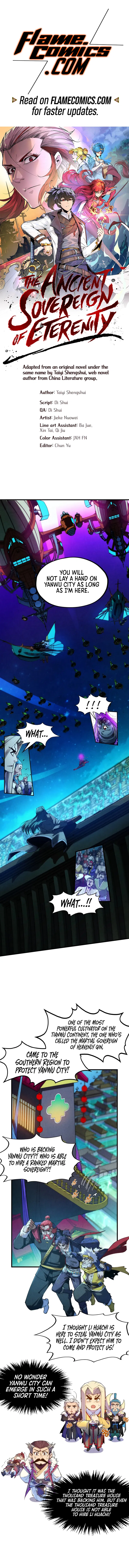 The Ancient Sovereign of Eternity Chapter 286 - Page 1