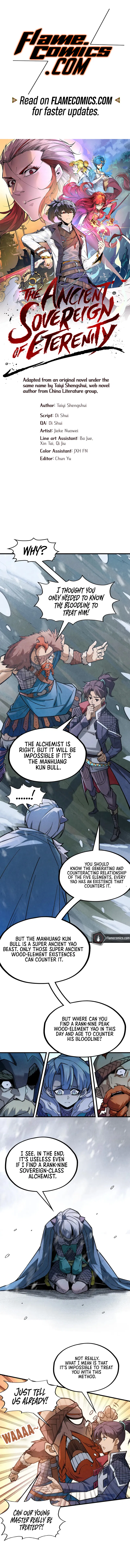 The Ancient Sovereign of Eternity Chapter 292 - Page 1