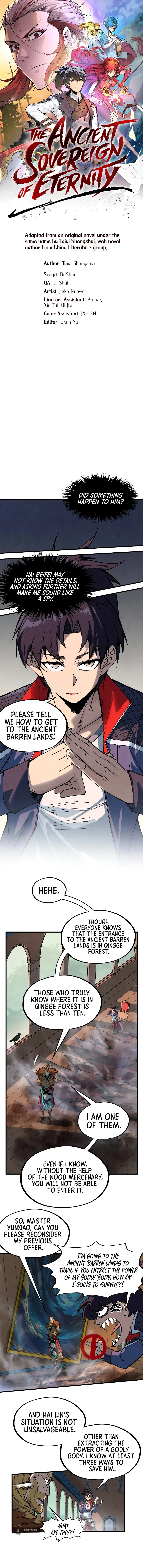 The Ancient Sovereign of Eternity Chapter 301 - Page 1