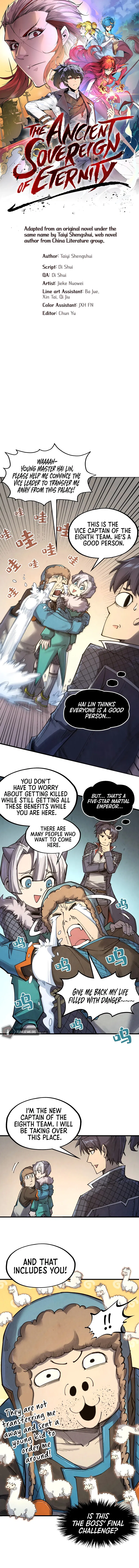 The Ancient Sovereign of Eternity Chapter 302 - Page 1