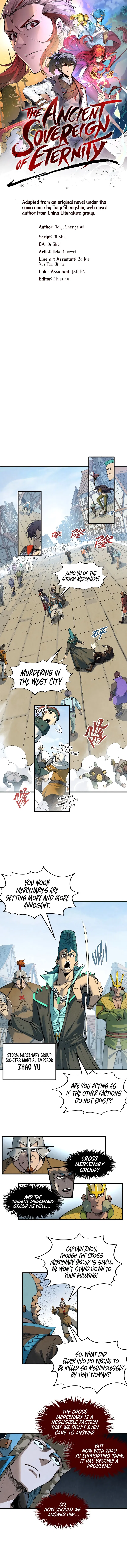 The Ancient Sovereign of Eternity Chapter 305 - Page 1