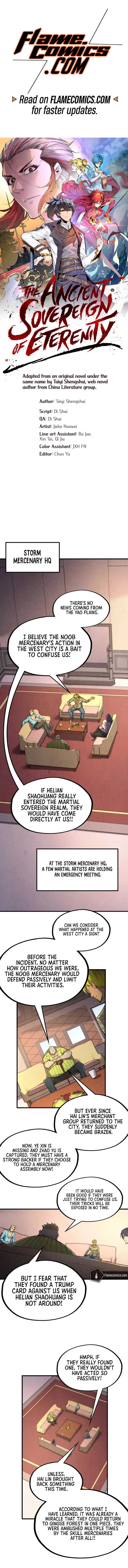 The Ancient Sovereign of Eternity Chapter 307 - Page 1