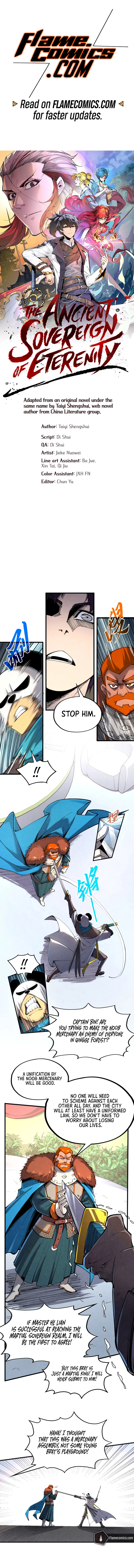 The Ancient Sovereign of Eternity Chapter 314 - Page 1