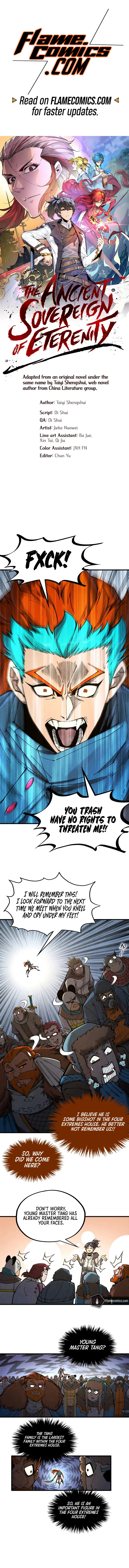 The Ancient Sovereign of Eternity Chapter 318 - Page 1