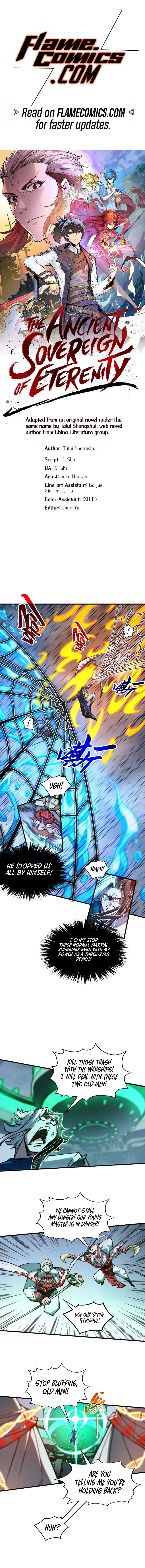 The Ancient Sovereign of Eternity Chapter 332 - Page 1