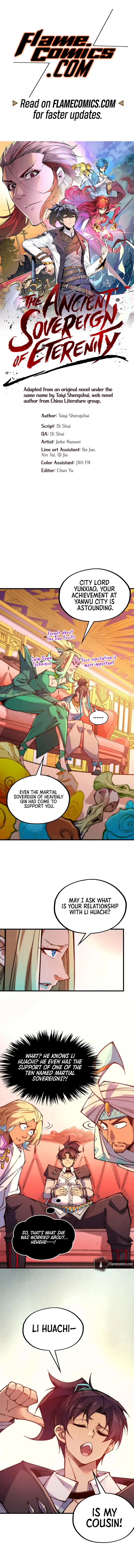 The Ancient Sovereign of Eternity Chapter 336 - Page 1