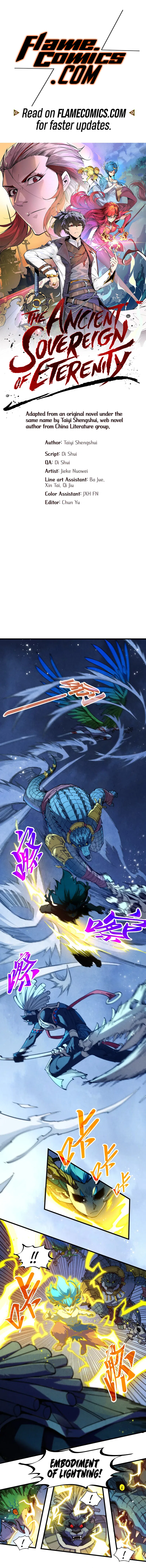 The Ancient Sovereign of Eternity Chapter 339 - Page 1