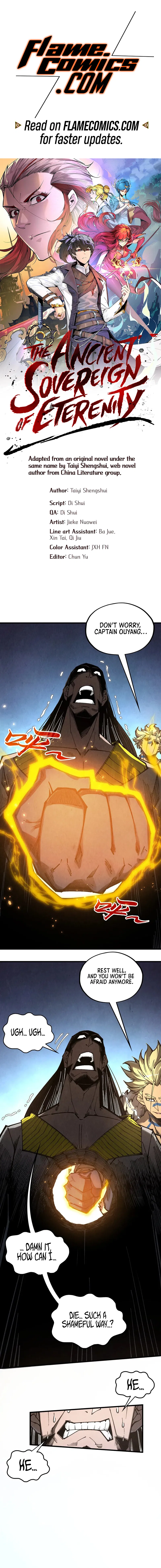 The Ancient Sovereign of Eternity Chapter 345 - Page 1