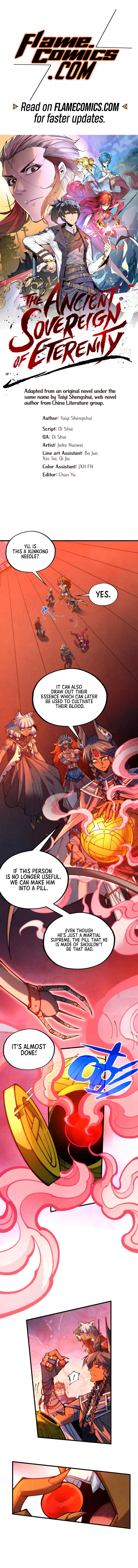 The Ancient Sovereign of Eternity Chapter 346 - Page 1