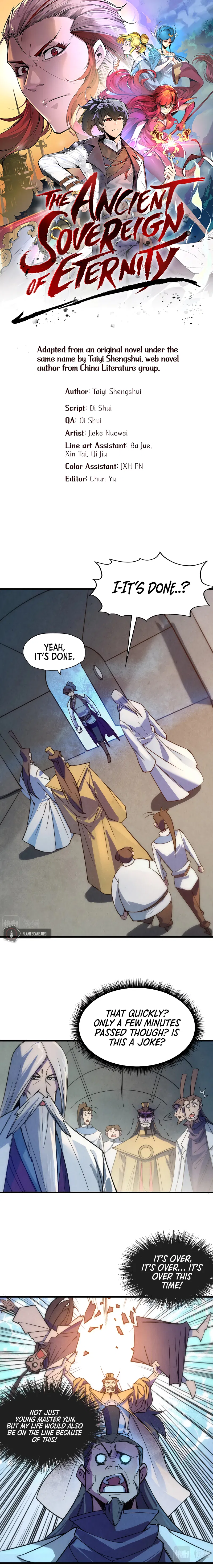 The Ancient Sovereign of Eternity Chapter 35 - Page 1