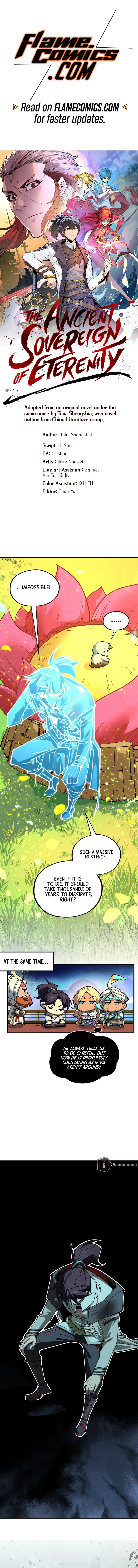The Ancient Sovereign of Eternity Chapter 355 - Page 1